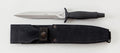 GERBER USA MARK 11 COMBAT Knife, Fixed Blade Hunting Knife Leather Handle w/Sheath PRE-OWNED
