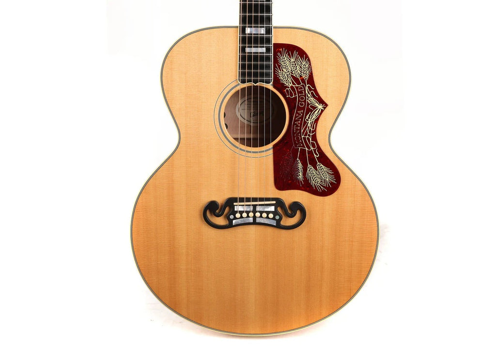 a...GIBSON USA S-200 JUMBO Montana Gold Acoustic-Electric GUITAR 2009 PRE-OWNED