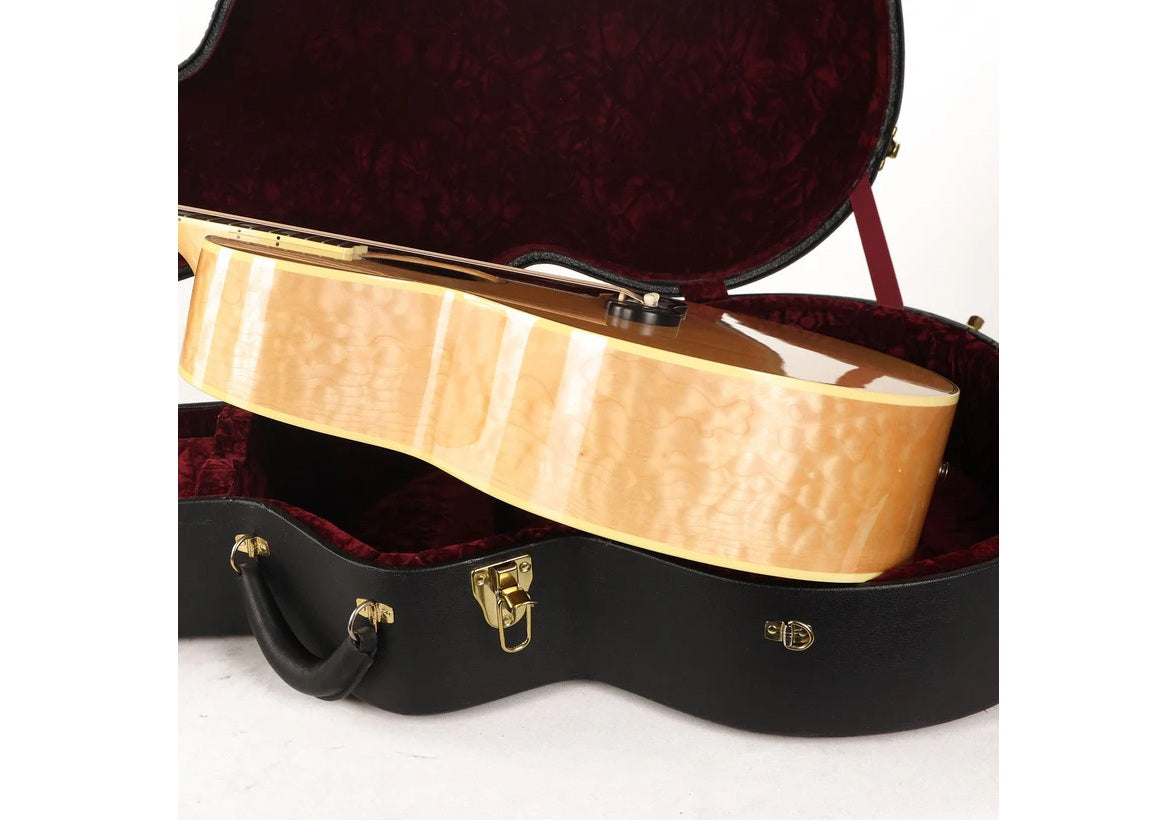 a...GIBSON USA S-200 JUMBO Montana Gold Acoustic-Electric GUITAR 2009 PRE-OWNED