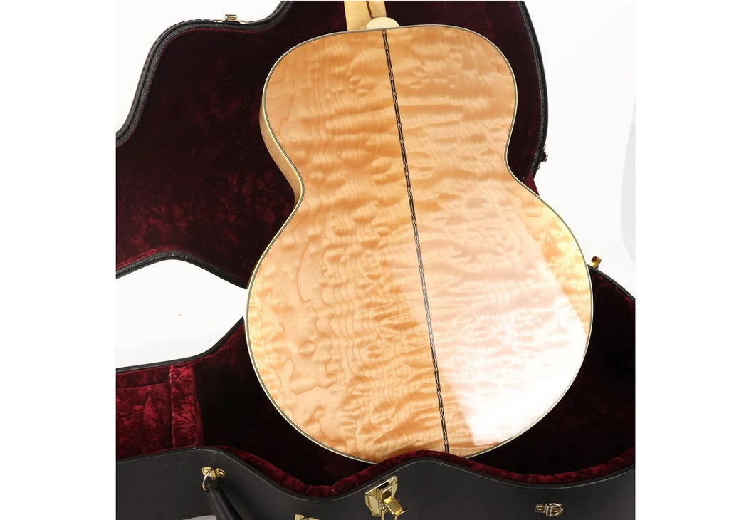 a...GIBSON USA S-200 JUMBO Montana Gold Acoustic-Electric GUITAR 2009 PRE-OWNED