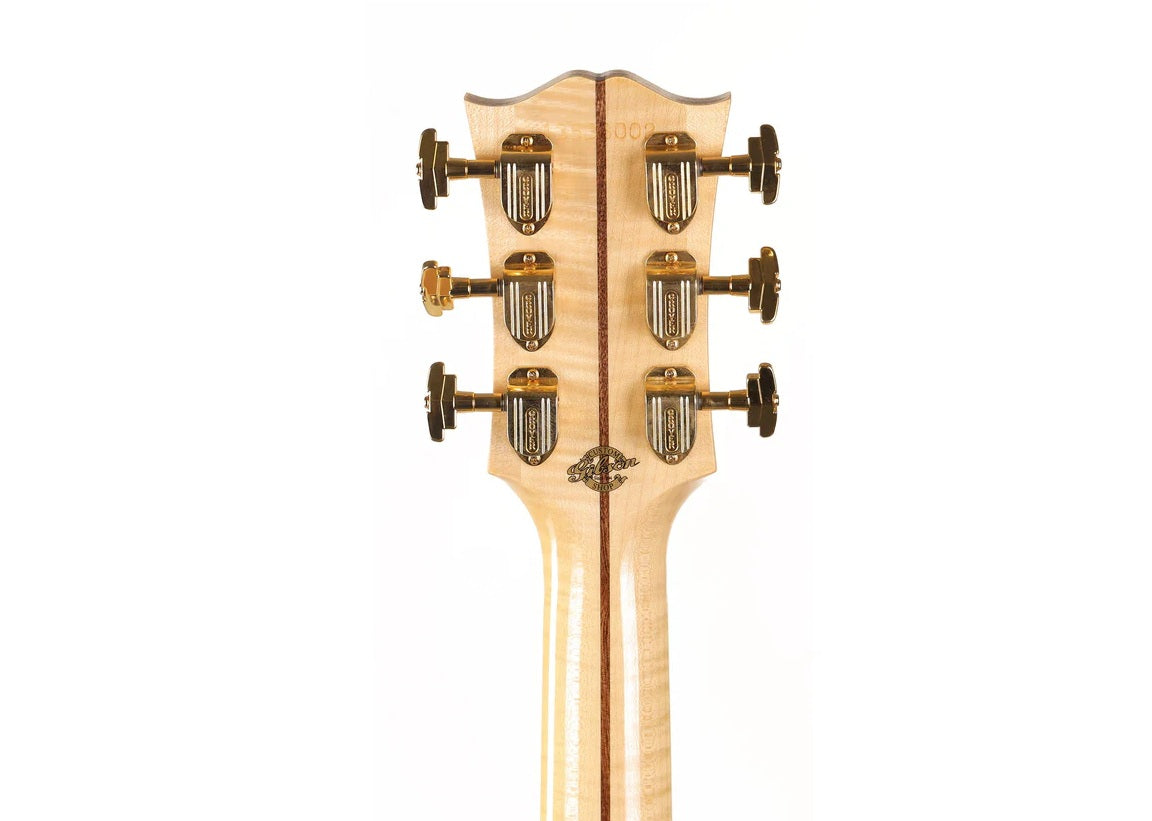 a...GIBSON USA S-200 JUMBO Montana Gold Acoustic-Electric GUITAR 2009 PRE-OWNED