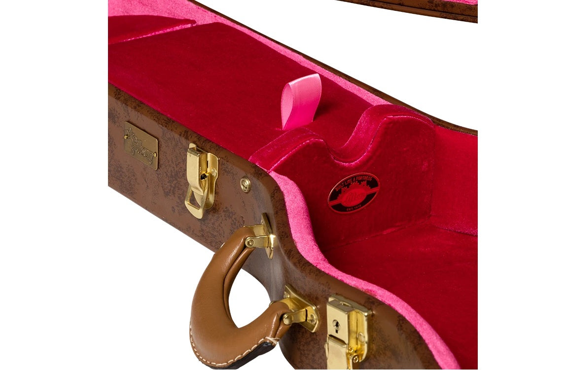 be...GIBSON HISTORIC REPLICA LES PAUL Paul Lifton Historic 2 Pack "5-Latch" HARDSHELL GUITAR CASE NEW