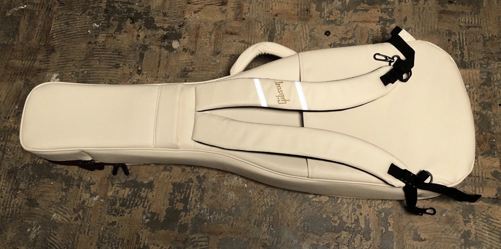 be...GIBSON Premium 2 Pack Soft Case CREAM , Les Paul / SG NEW