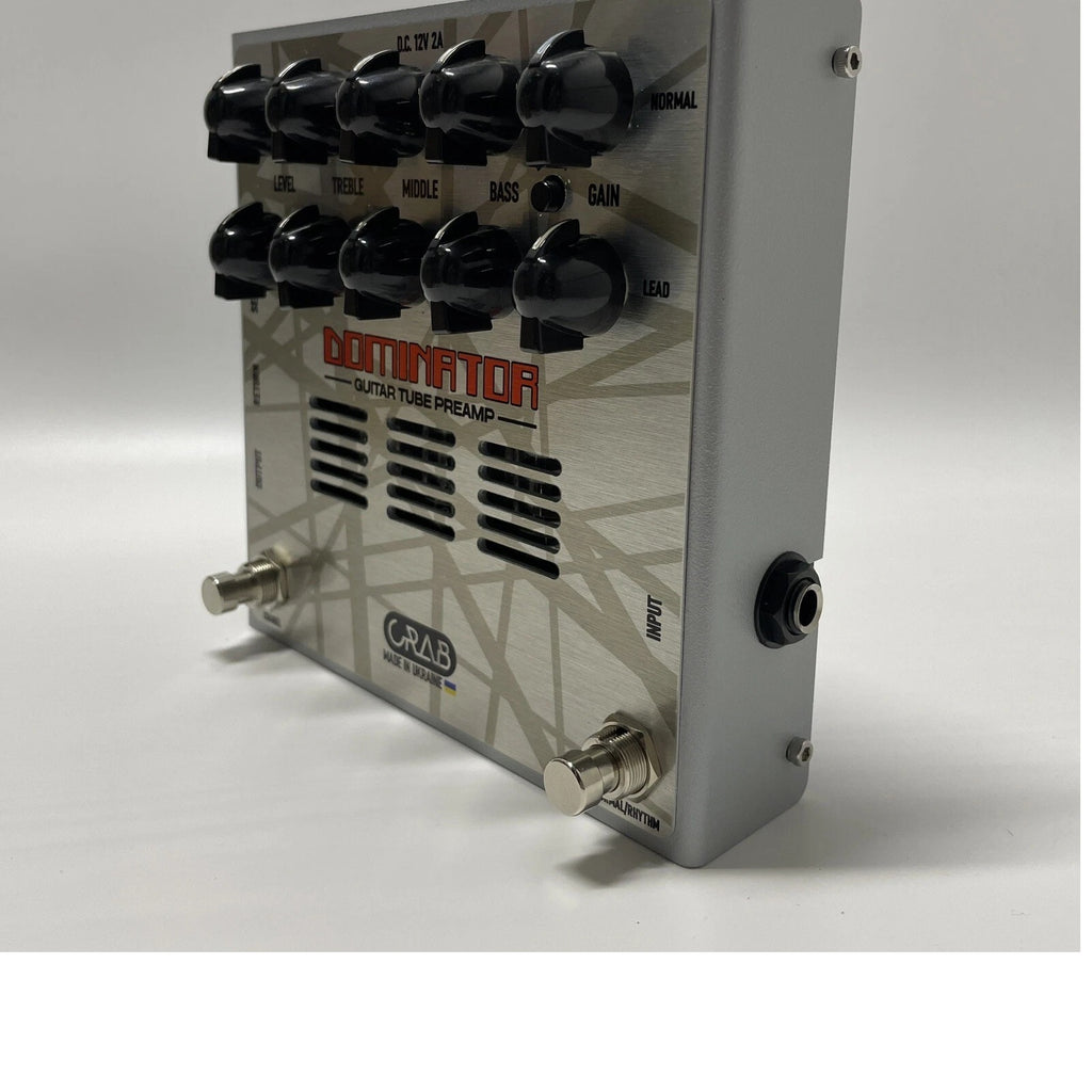 b...DOMINATOR GUITAR TUBE PREAMP EFFECTS PEDAL NEW
