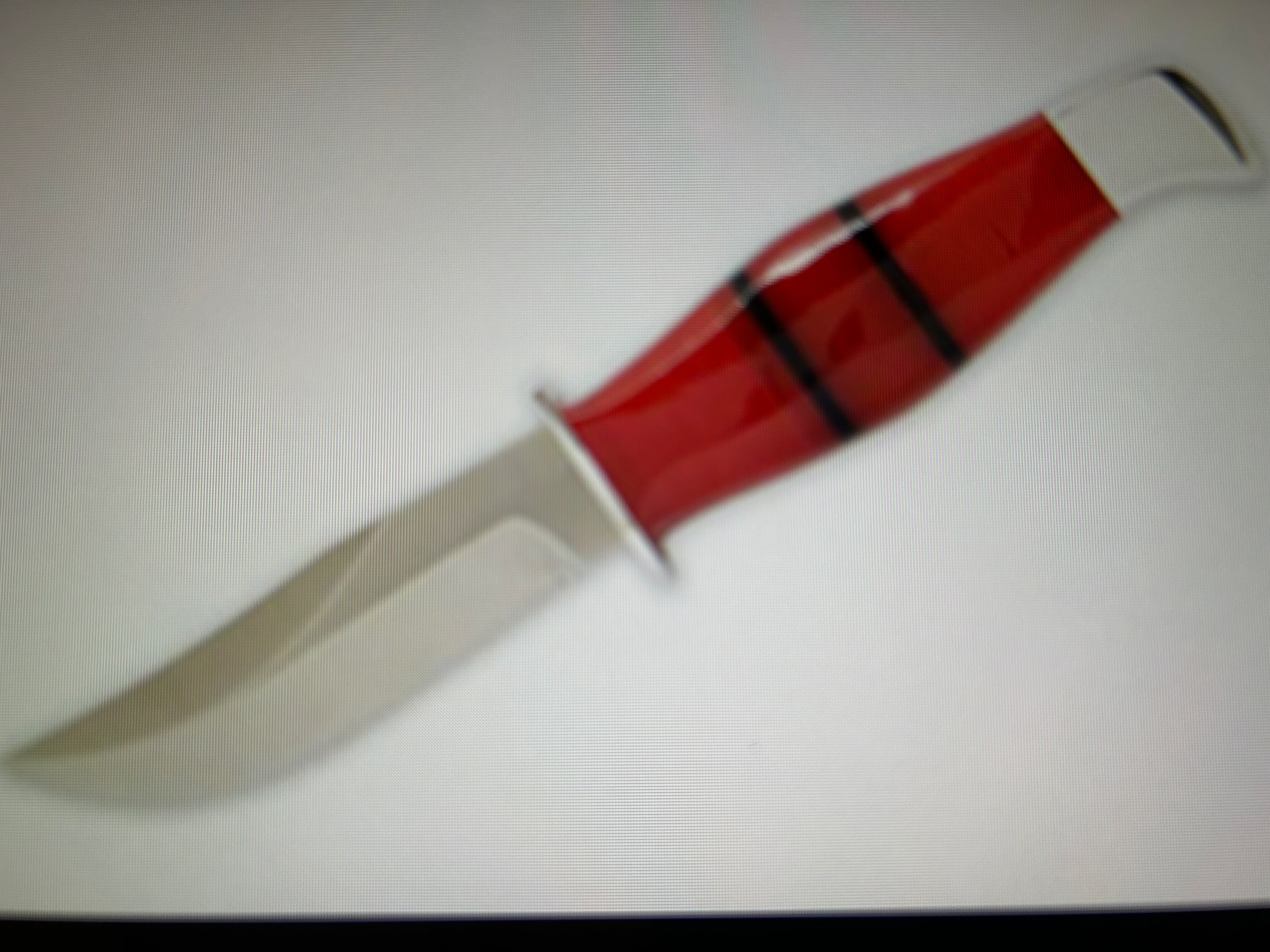 BUCK USA Knives 212 5.5"  ALL PURPOSE FIGHTER KNIFE BLACK-ORANGE  MICARTA HANDLE HIGH CARBON STEEL Fixed Blade Knife with Sheath NEW