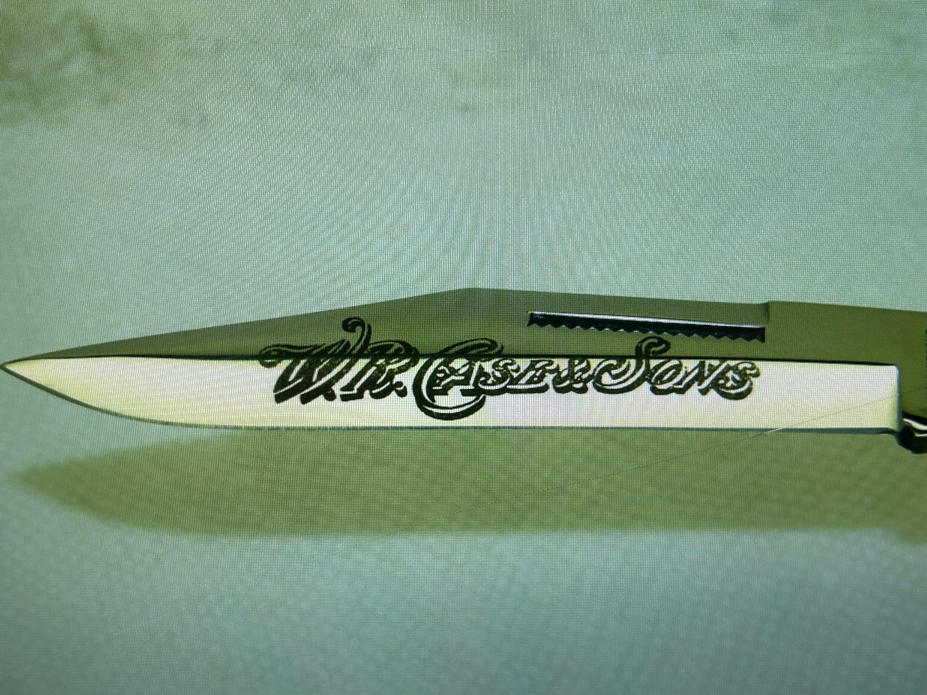 a...Case XX USA WR Case & Sons Vintage 1991 Super Boone Stag Brown Yellow Handle Limited Edition Pocket Knife w/Sheath Pre-OWNED