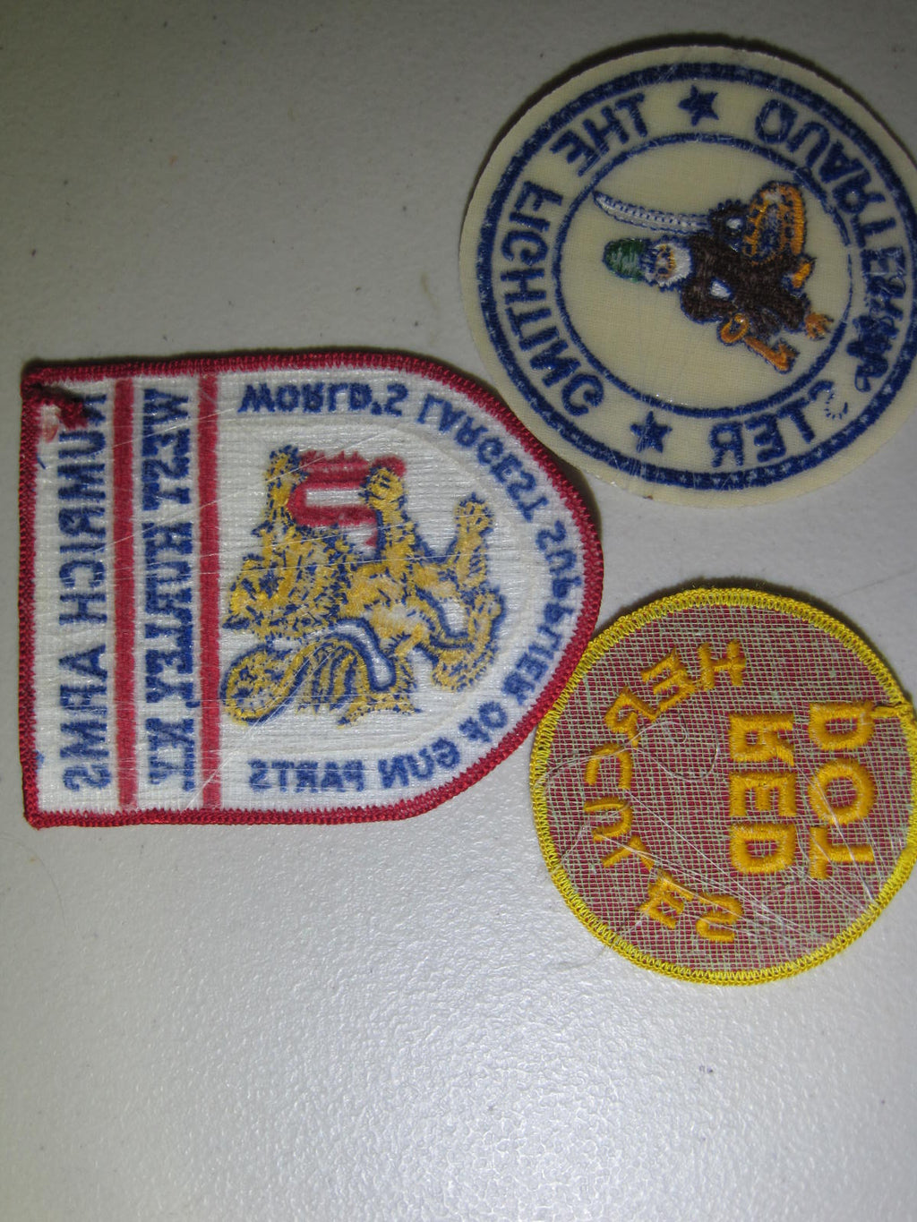 SPORTS COLLECTABLE EMBOIDERED PATCHES INTRICATELY DETAILED NEW