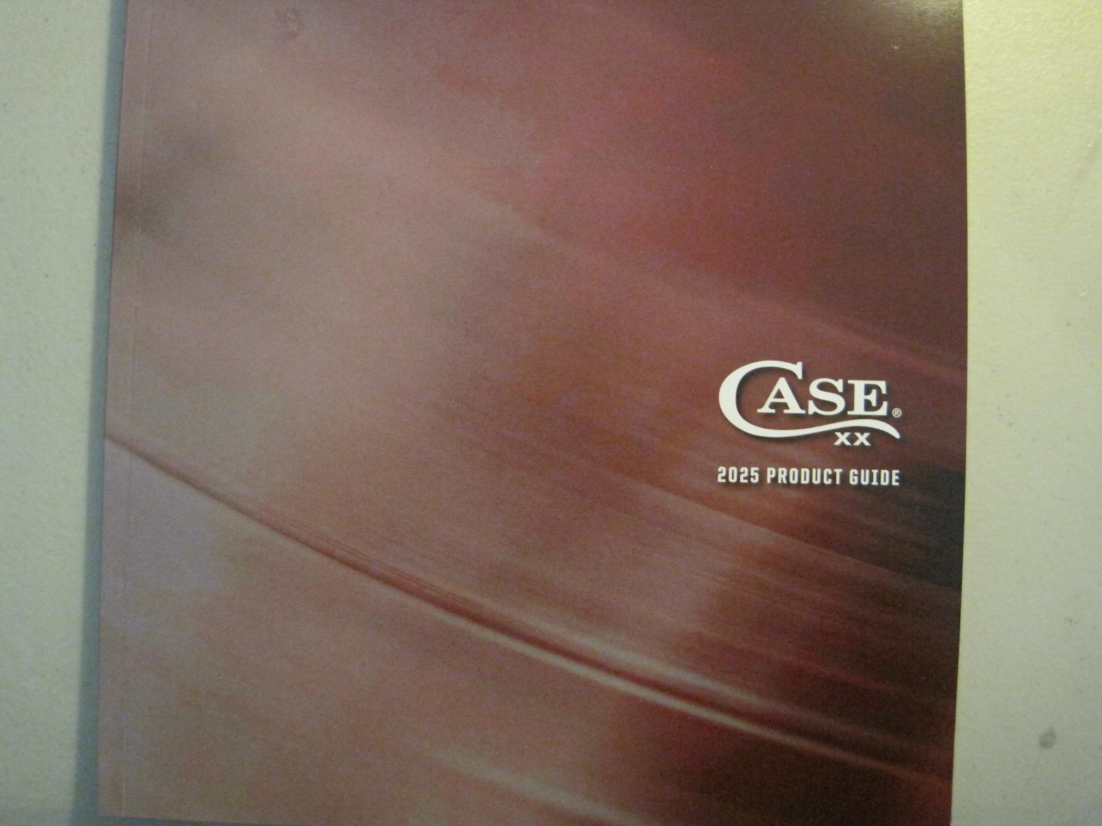 CASE XX 2025 SPORTS COLLECTABLE KNIVES Catalog Technical Info - NEW