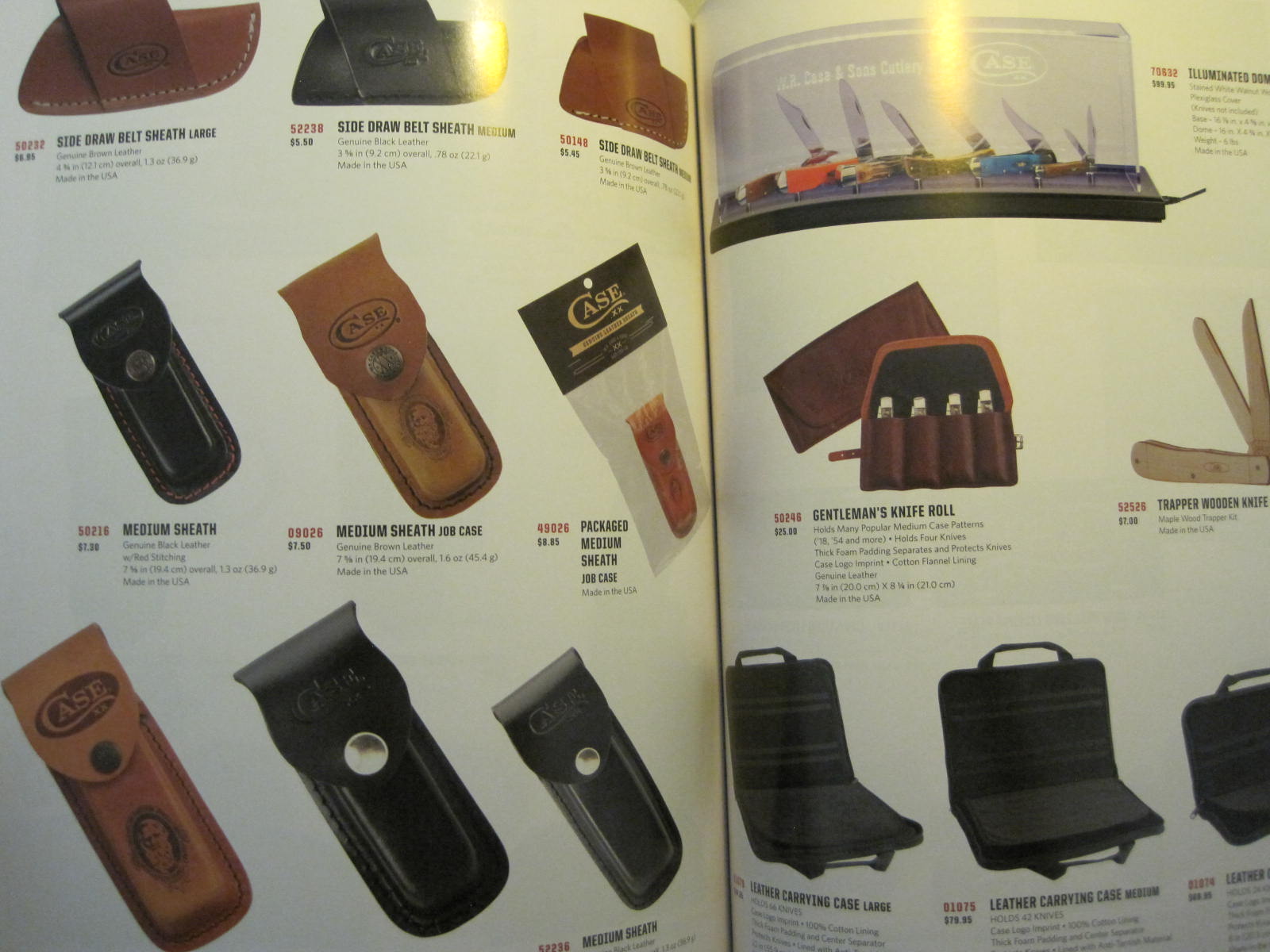 CASE XX 2025 SPORTS COLLECTABLE KNIVES Catalog Technical Info - NEW