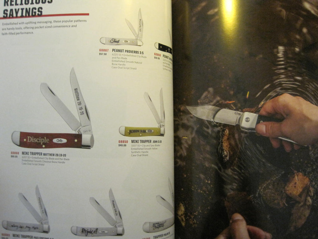 CASE XX 2025 SPORTS COLLECTABLE KNIVES Catalog Technical Info - NEW