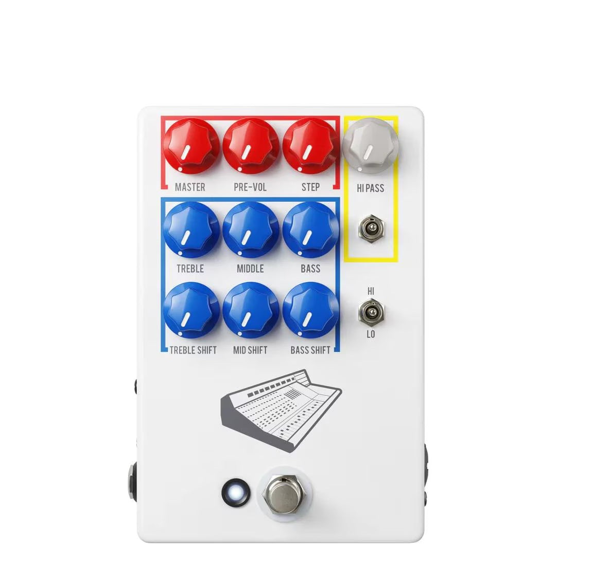 b...JHS Pedals Colour Box V2 Colorway Preamp Pedal PREAMP New