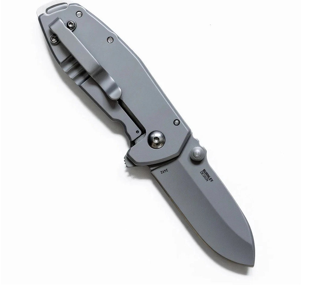 BRNLY Halloween Gravesite Engraved CRKT Squid A/O - Stainless Steel - 8Cr14MoV KNIVE NEW