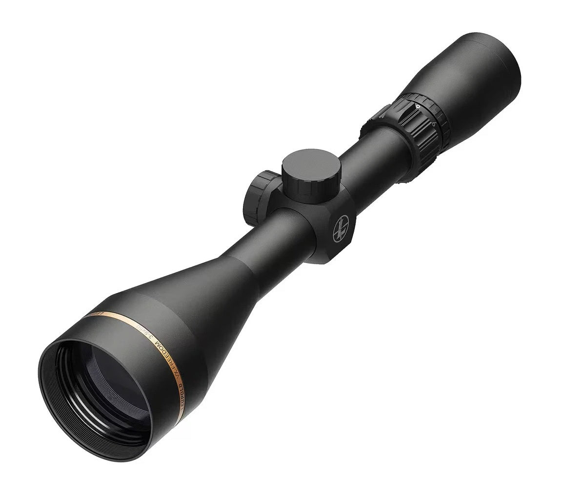 B...LEUPOLD VX-Freedom 3-9x50 (1 inch) Hunt-Plex Riflescope w/LENS COVER 181787 NEW