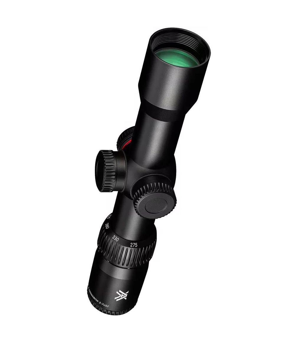 B...VORTEX Crossfire II 2-7x32 Crossbow Scope w/LENS COVER CF2-CB1 NEW