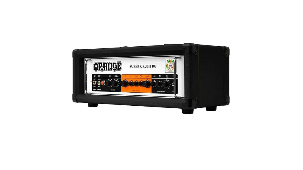 ab...Orange Amplifiers Super Crush 100W Guitar Amp Head Black New