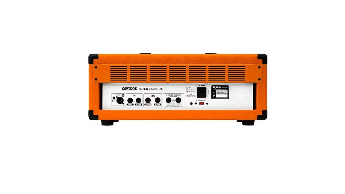 ab...ORANGE Amplifiers Super Crush 100W Guitar Amp Head Orange NEW