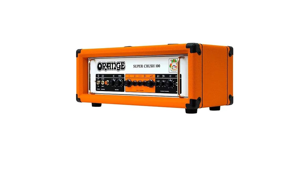 ab...ORANGE Amplifiers Super Crush 100W Guitar Amp Head Orange NEW