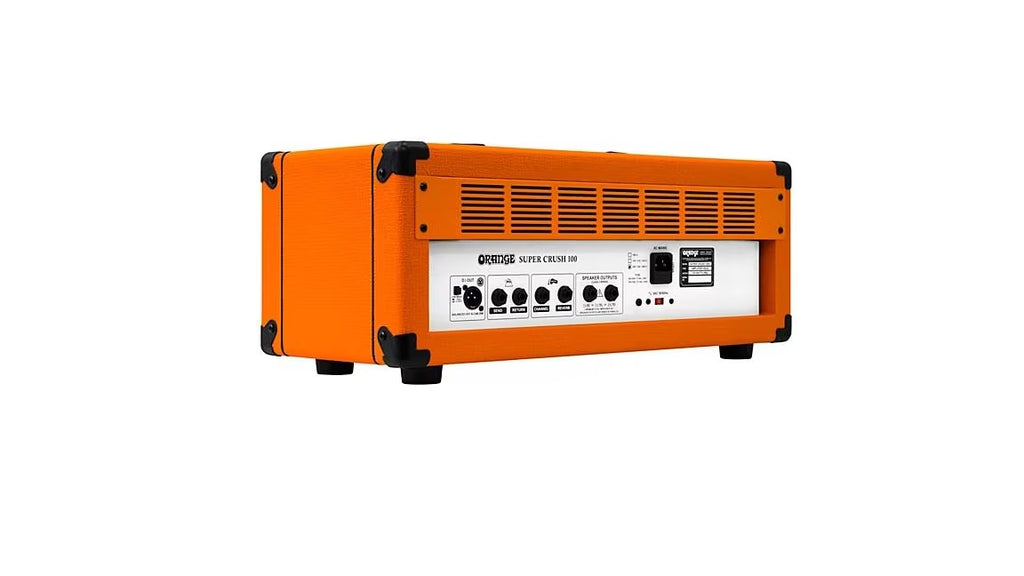 ab...ORANGE Amplifiers Super Crush 100W Guitar Amp Head Orange NEW