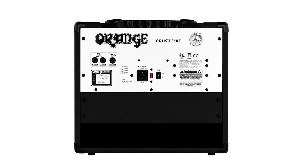 ab...ORANGE Amplifiers Crush 35RT 35W 1x10 Guitar Combo Amp - New