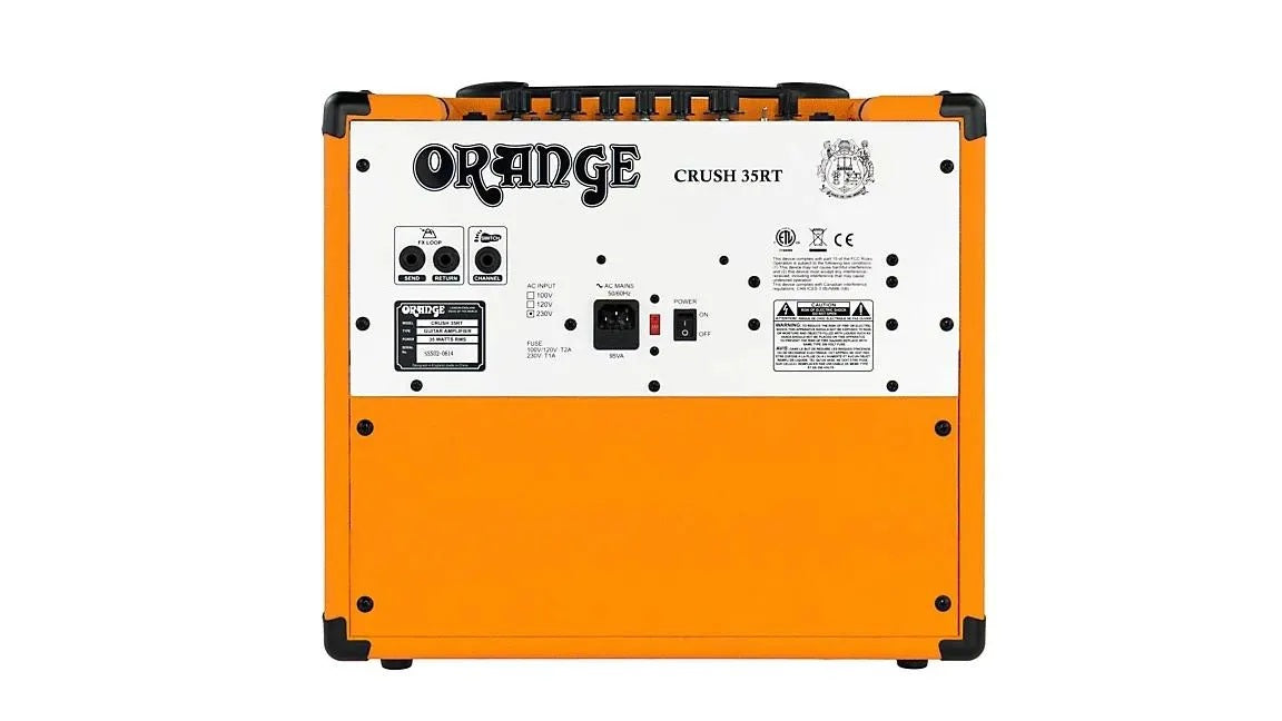 ab...ORANGE Amplifiers Crush 35RT 35W 1x10 Guitar Combo Amp - New