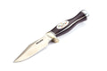 RANDALL USA KNIVES MODEL 8 - 4" - Ebony with Ivory Inlay - Scrimshaw HANDLE ALL PURPOSE SURVIVAL FIXED BLADE HIGH CARBON STEEL W/SHEATH PRE-OWNED