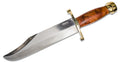 RANDALL USA KNIVES MODEL 12-11 Smithsonian Bowie ALL PURPOSE FIGHTER KNIFE HIGH CARBON STEEL  BURL WOOD Handle W/SHEATH PRE-OWNED