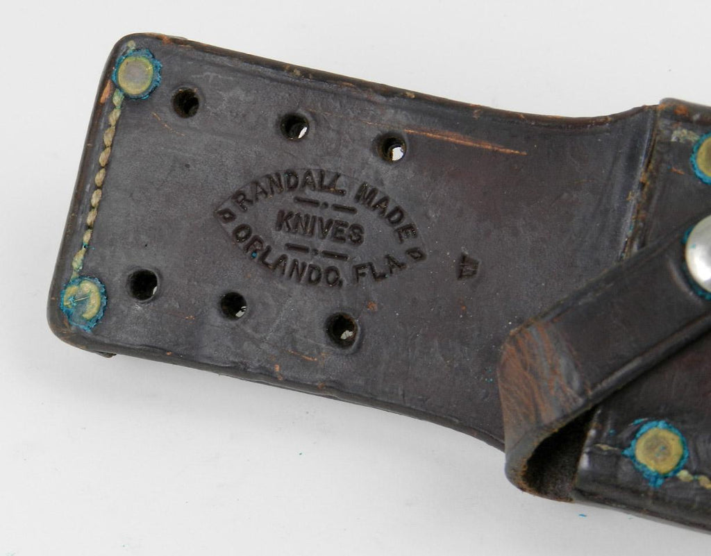 RANDALL USA KNIVES MODEL 14-6.5 ALL PURPOSE FIGHTER KNIFE HIGH CARBON STEEL W/SHEATH PRE-OWNED