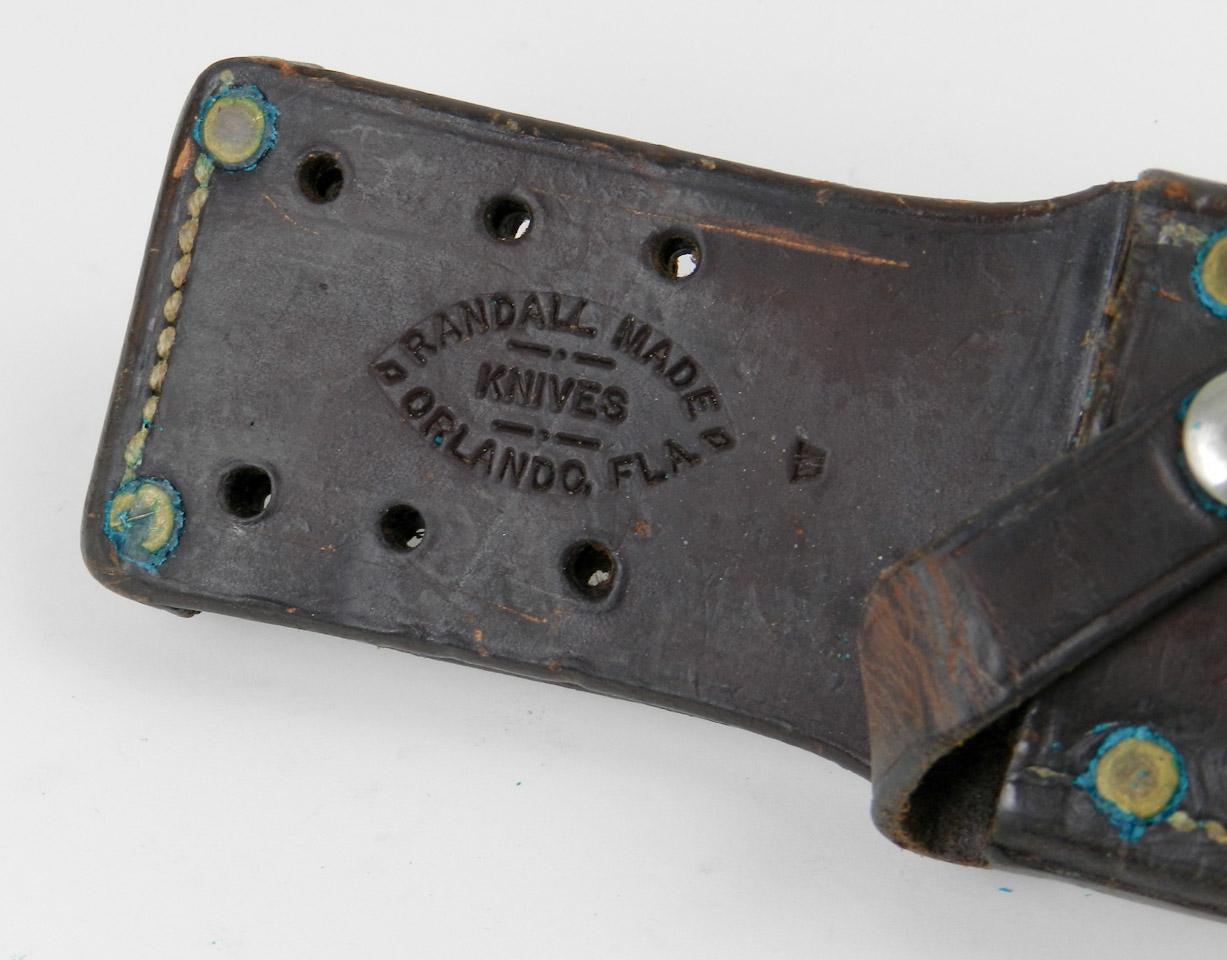 RANDALL USA KNIVES MODEL 14-6.5 ALL PURPOSE FIGHTER KNIFE HIGH CARBON STEEL W/SHEATH PRE-OWNED