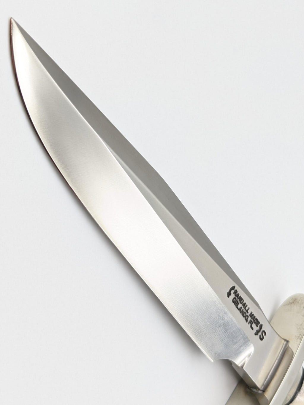 RANDALL USA KNIVES MODEL 1-6 ALL PURPOSE FIGHTER KNIFE HIGH CARBON STEEL STAG/ANTLER HANDLE W/SHEATH PRE-OWNED