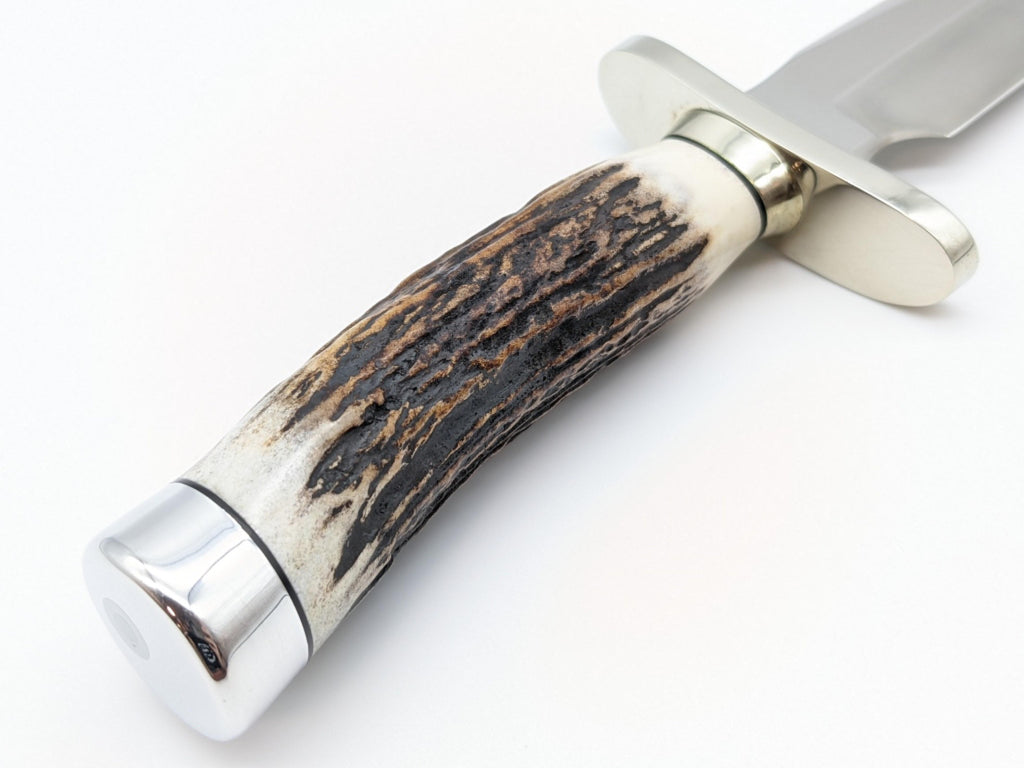 RANDALL USA KNIVES MODEL 1-6 ALL PURPOSE FIGHTER KNIFE HIGH CARBON STEEL STAG/ANTLER HANDLE W/SHEATH PRE-OWNED