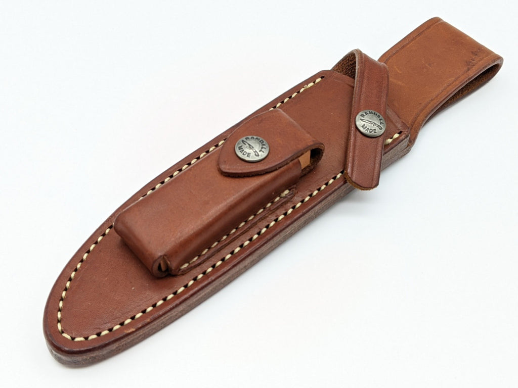 RANDALL USA KNIVES MODEL 1-6 ALL PURPOSE FIGHTER KNIFE HIGH CARBON STEEL STAG/ANTLER HANDLE W/SHEATH PRE-OWNED