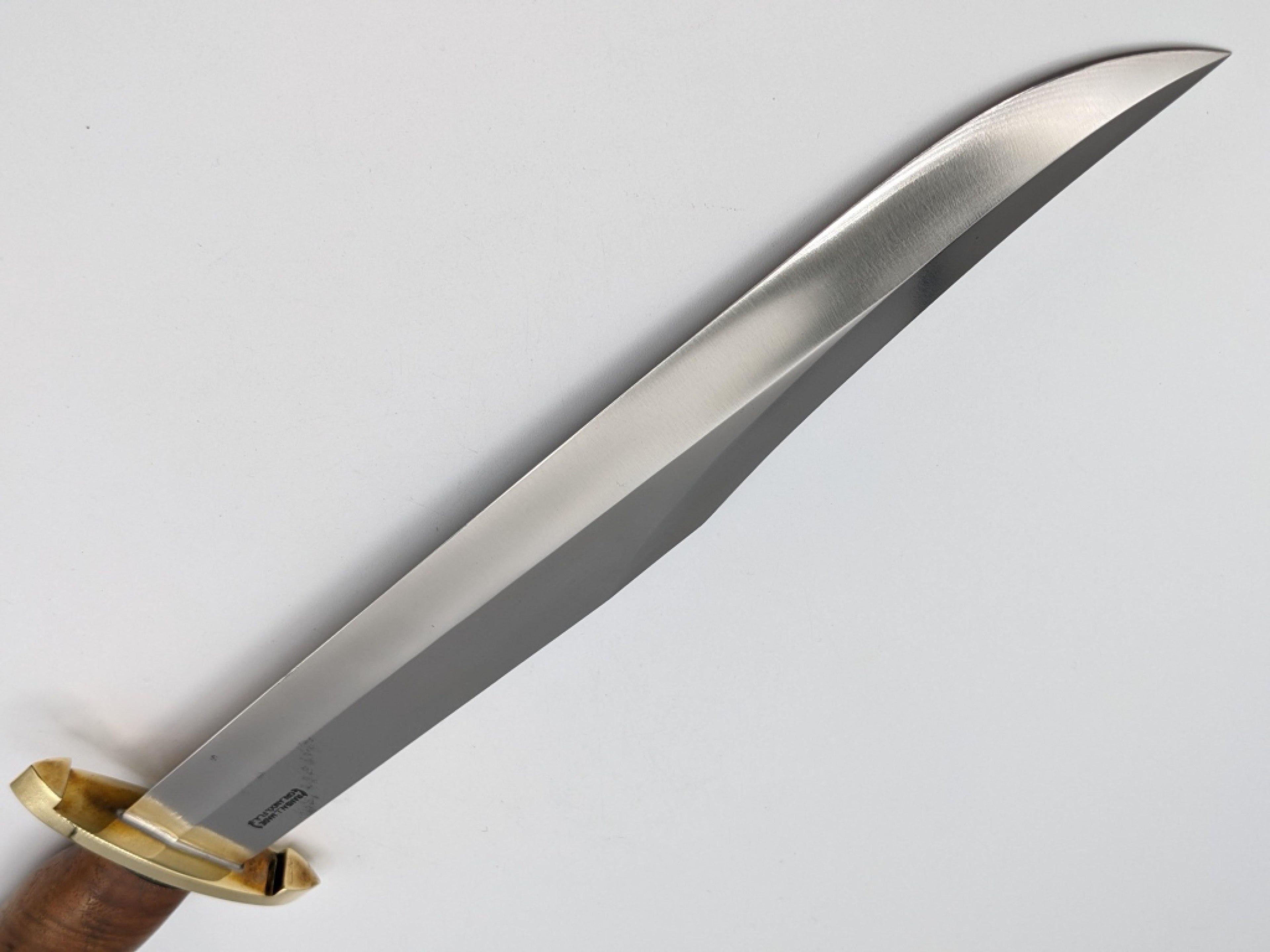 RANDALL USA KNIVES MODEL 12-13 Raymond Thorp Bowie ALL PURPOSE FIGHTER KNIFE HIGH CARBON STEEL W/SHEATH PRE-OWNED