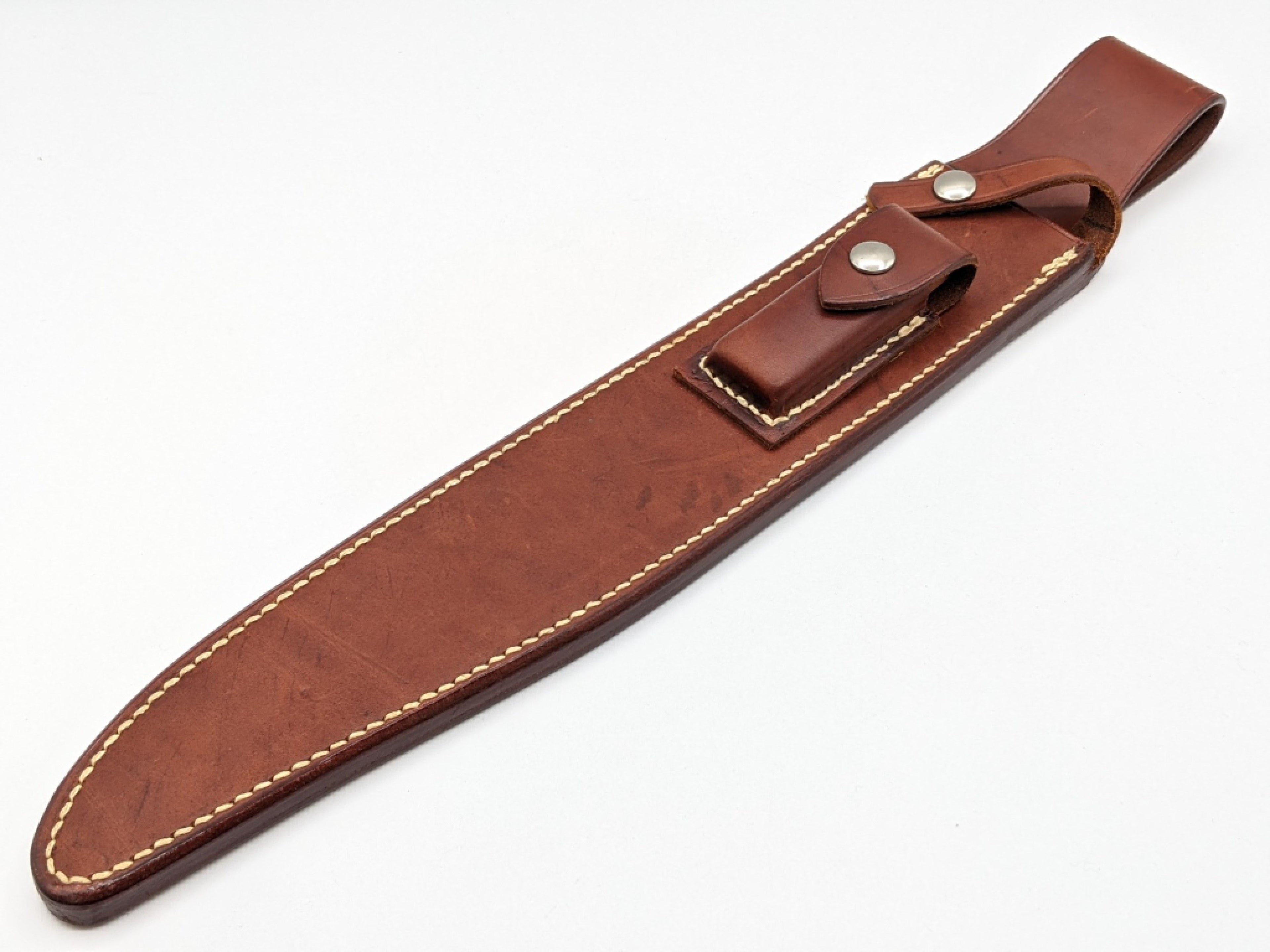 RANDALL USA KNIVES MODEL 12-13 Raymond Thorp Bowie ALL PURPOSE FIGHTER KNIFE HIGH CARBON STEEL W/SHEATH PRE-OWNED