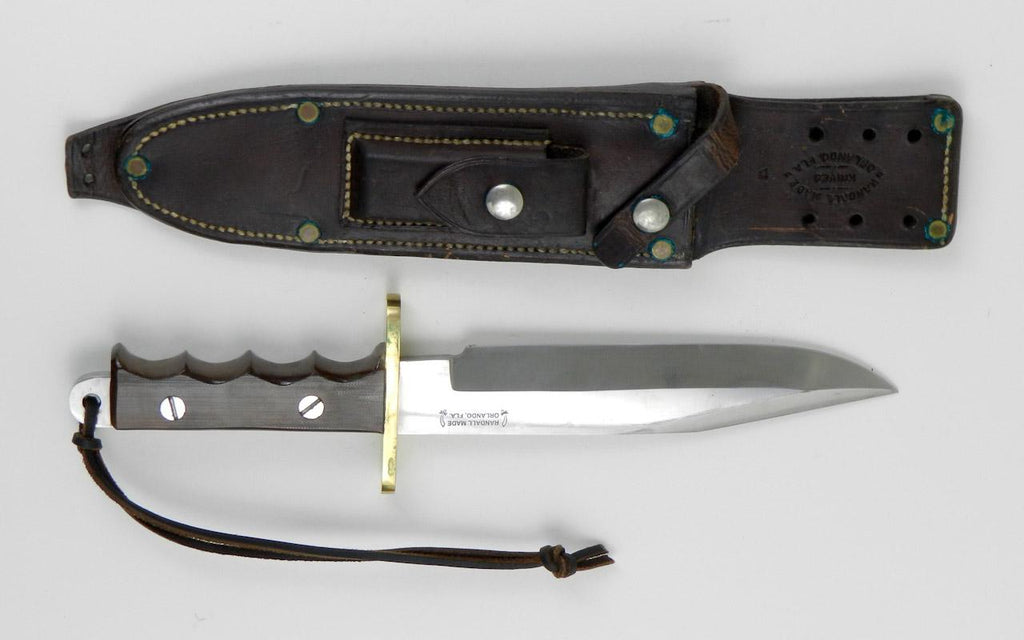 RANDALL USA KNIVES MODEL 14-6.5 ALL PURPOSE FIGHTER KNIFE HIGH CARBON STEEL W/SHEATH PRE-OWNED