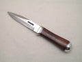 RANDALL USA KNIVES MODEL GAMBLER - 4 ALL PURPOSE GUARDIAN SURVIVAL KNIFE BROWN MICARTA HANDLE HIGH CARBON STEEL W/SHEATH PRE-OWNED