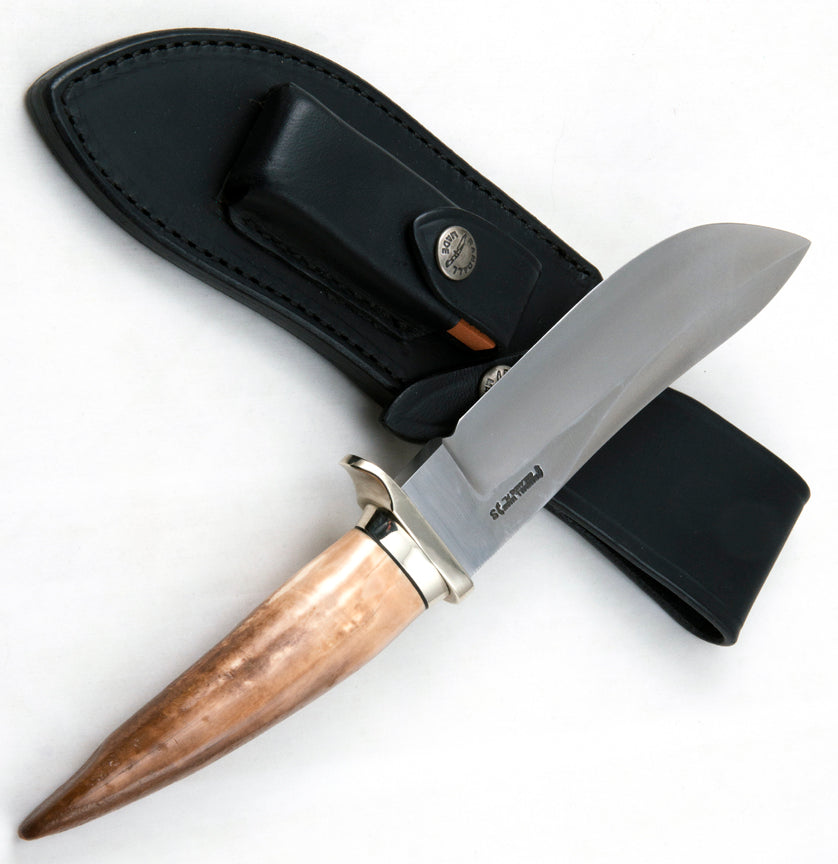 RANDALL USA KNIVES MODEL 5-5.5 ALL PURPOSE FIGHTER KNIFE HIGH CARBON STEEL STAG/ANTLER HANDLE W/SHEATH PRE-OWNED