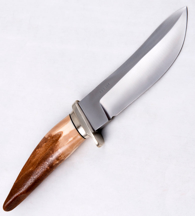 RANDALL USA KNIVES MODEL 5-5.5 ALL PURPOSE FIGHTER KNIFE HIGH CARBON STEEL STAG/ANTLER HANDLE W/SHEATH PRE-OWNED