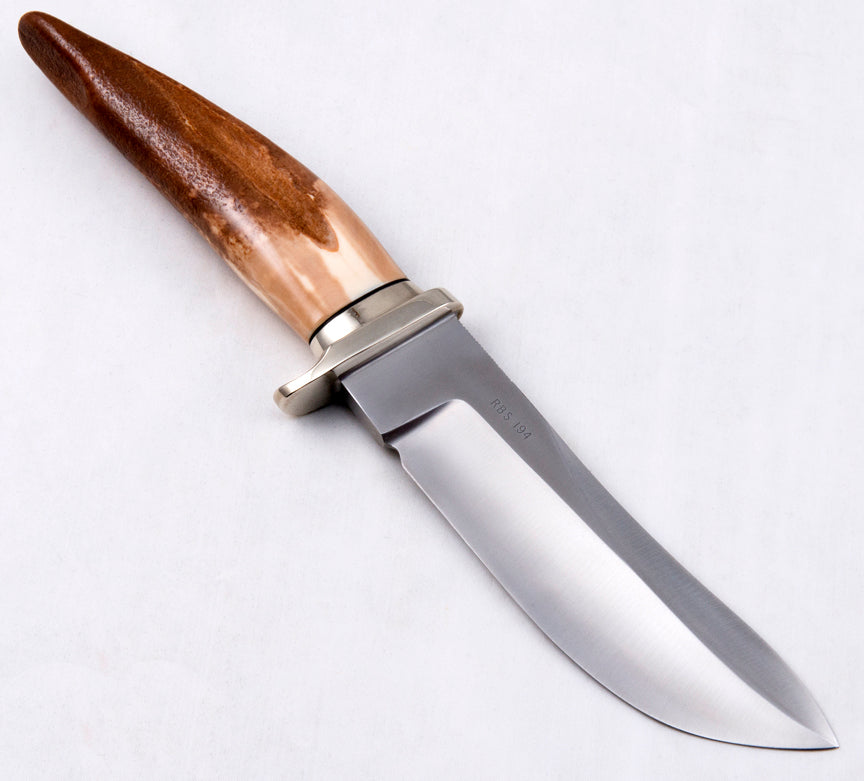 RANDALL USA KNIVES MODEL 5-5.5 ALL PURPOSE FIGHTER KNIFE HIGH CARBON STEEL STAG/ANTLER HANDLE W/SHEATH PRE-OWNED