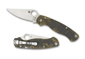 SPYDERCO Paramilitary 2 Folding Knife 3.42" CPM-S45VN Black Plain Blade, Digital Camo Handles, Compression Lock - KNIVE