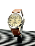 ZZ...HAMILTON SWISS Made Khaki Field King Auto Brown Leather Men's Watch(Automatic)H64455523 NEW