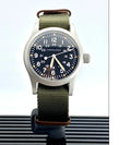 ZZ...HAMILTON SWISS Made Khaki Field Mechanical Black Dial Nylon Men's Watch H69439931 (Automatic) NEW