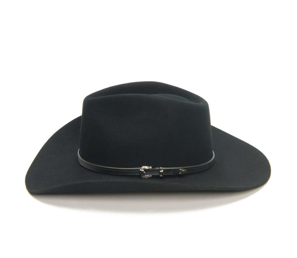 tc...STETSON Men's Seneca 4X Cowboy BLACK Hat WESTERN HAT BRAND NEW