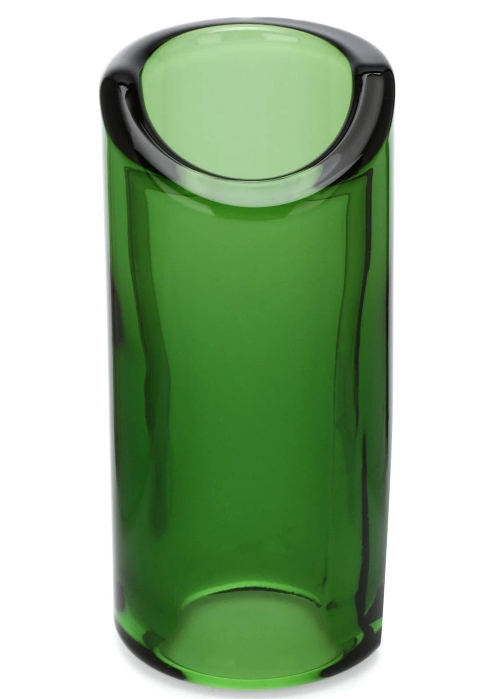 ZZZ...GREEN Glass Rock Slide Precision Molded - Medium NEW