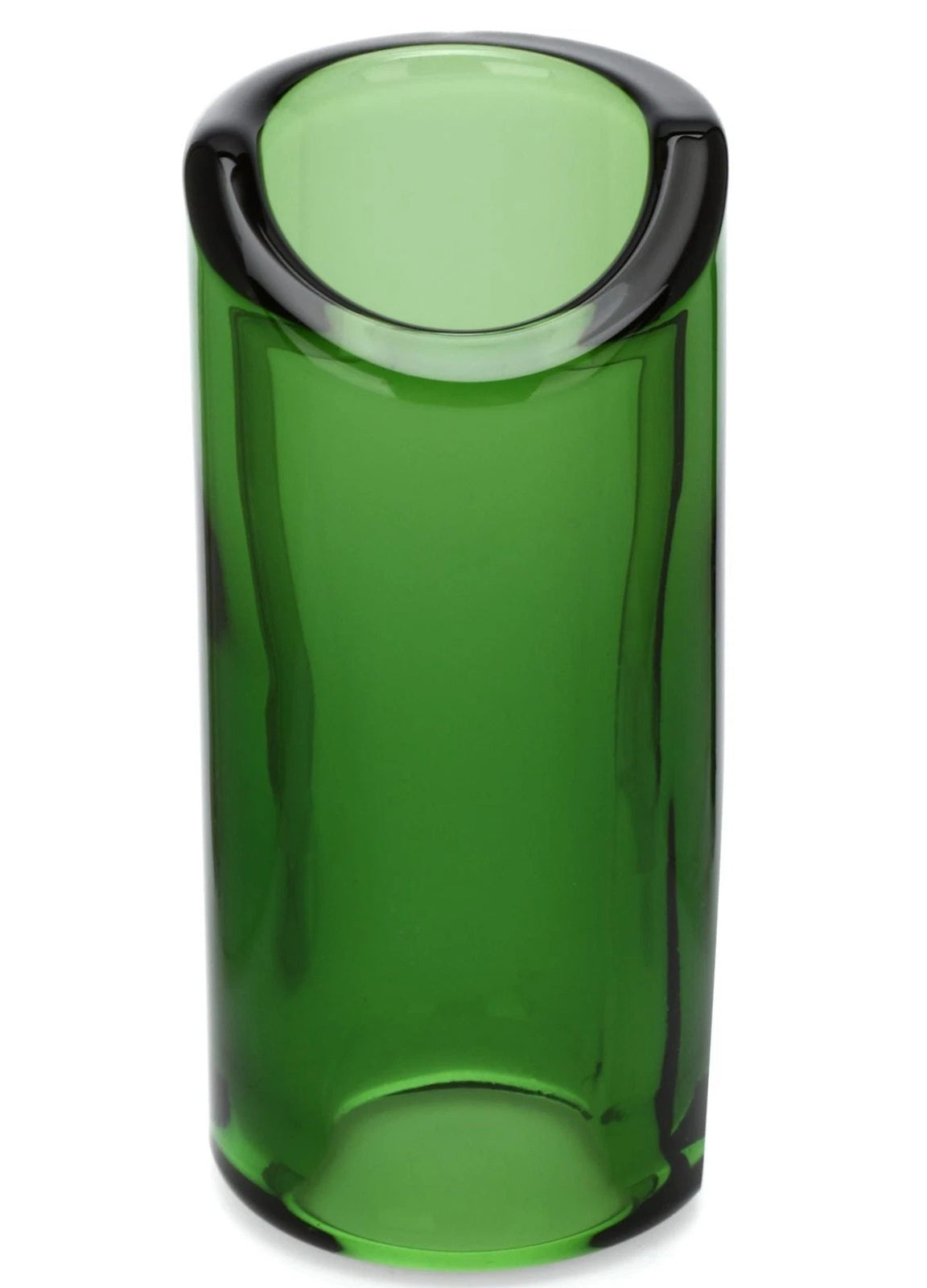 ZZZ...GREEN Glass Rock Slide Precision Molded - Medium NEW