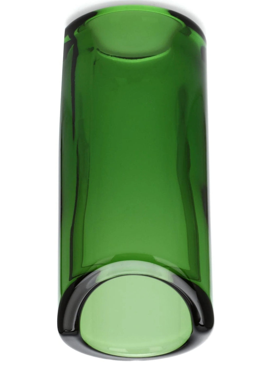 ZZZ...GREEN Glass Rock Slide Precision Molded - Medium NEW