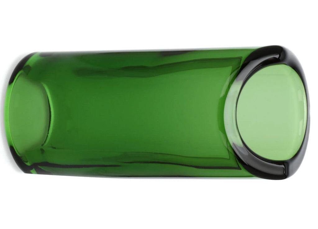 ZZZ...GREEN Glass Rock Slide Precision Molded - Medium NEW