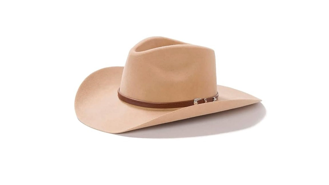 tc...STETSON Men's Seneca 4X Cowboy SilverSand Hat WESTERN HAT BRAND NEW