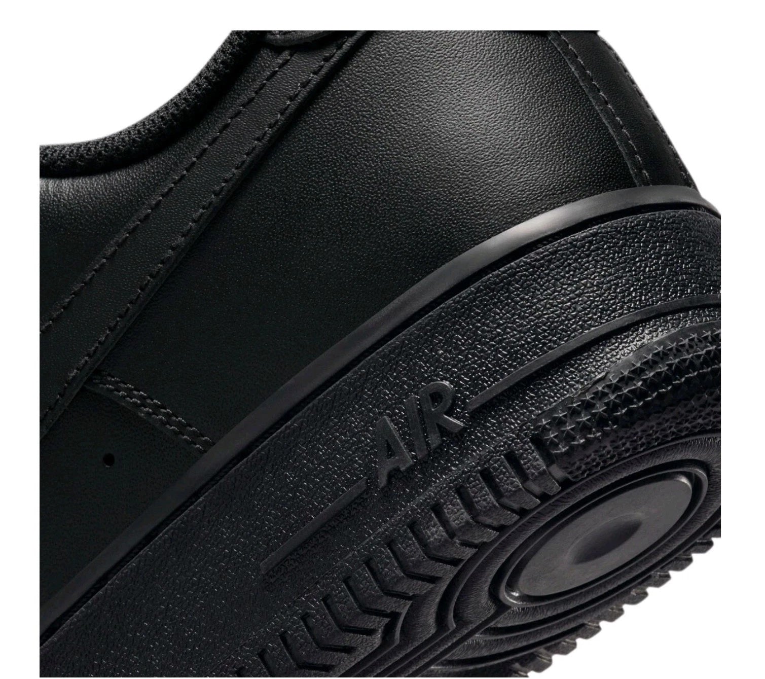 W...NIKE Air Force 1 Low '07 Triple Black Mens Black Sports Sneaker CW2288-001 Size 11 BRAND NEW