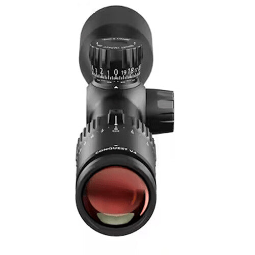 B...ZEISS Conquest V4 3-12X44 RIFLE SCOPE w/LENS COVER NEW