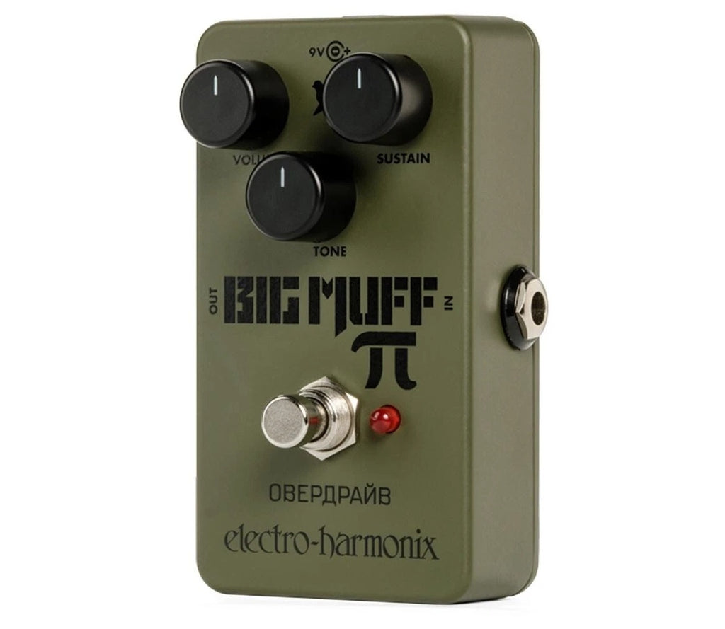 zzzz... Electro-Harmonix EHX OD Green RUSSIAN Big Muff Pi Fuzz Guitar Effect Pedal Stompbox NEW